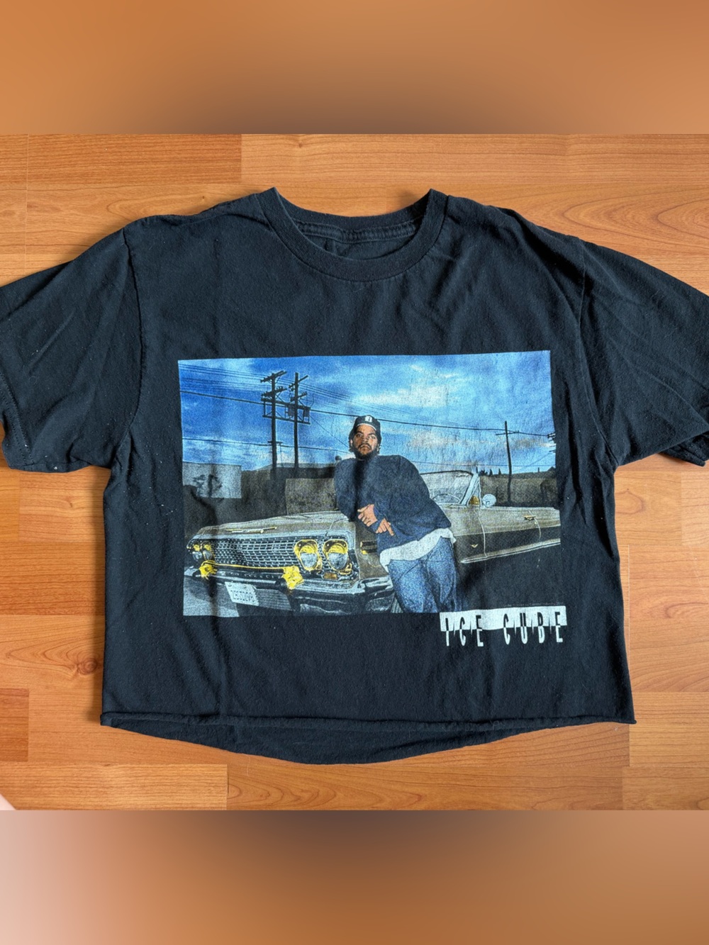 Cropped Ice Cube T-Shirt - Size Small